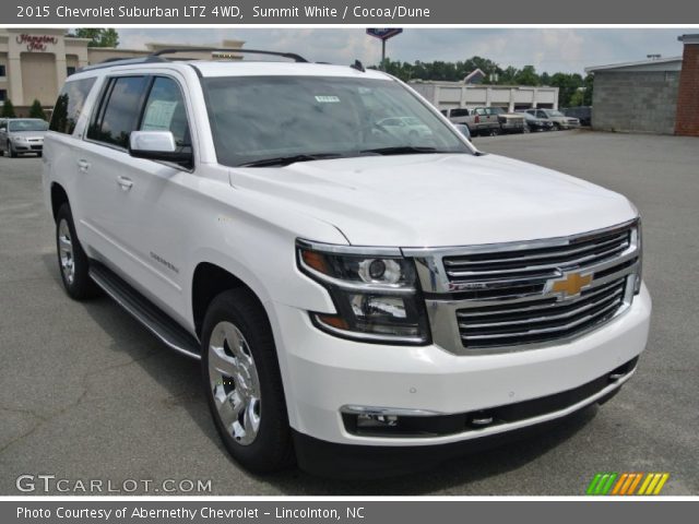 2015 Chevrolet Suburban LTZ 4WD in Summit White