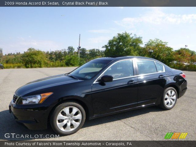 2009 Honda Accord EX Sedan in Crystal Black Pearl