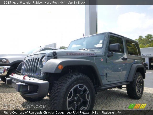 2015 Jeep Wrangler Rubicon Hard Rock 4x4 in Anvil