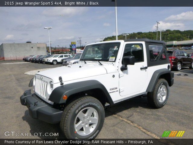 2015 Jeep Wrangler Sport S 4x4 in Bright White