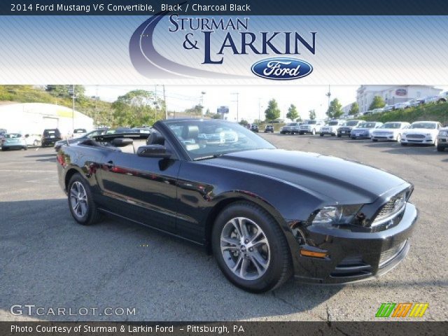 2014 Ford Mustang V6 Convertible in Black