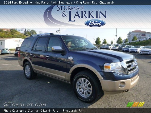 2014 Ford Expedition King Ranch 4x4 in Blue Jeans