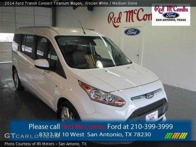 2014 Ford Transit Connect Titanium Wagon in Frozen White