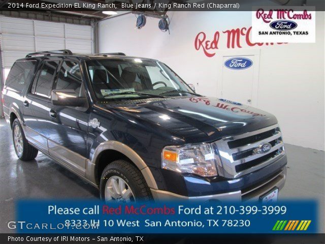 2014 Ford Expedition EL King Ranch in Blue Jeans