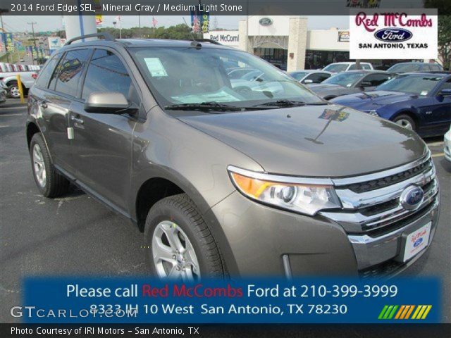 2014 Ford Edge SEL in Mineral Gray