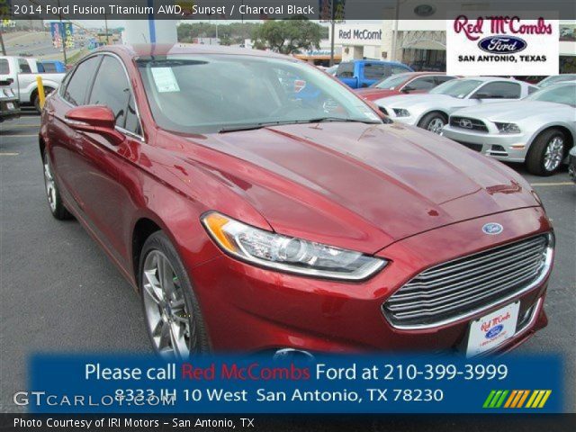 2014 Ford Fusion Titanium AWD in Sunset