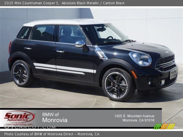 2015 Mini Countryman Cooper S in Absolute Black Metallic