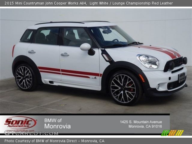 2015 Mini Countryman John Cooper Works All4 in Light White