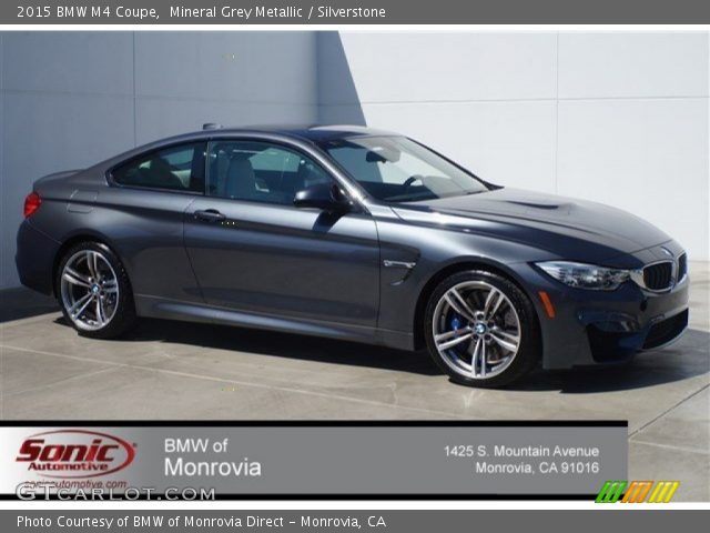 2015 BMW M4 Coupe in Mineral Grey Metallic