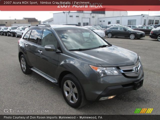 2007 Acura MDX Sport in Nimbus Gray Metallic