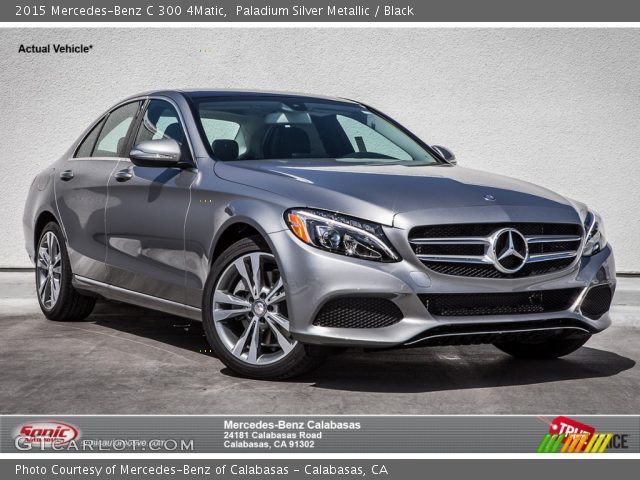 2015 Mercedes-Benz C 300 4Matic in Paladium Silver Metallic
