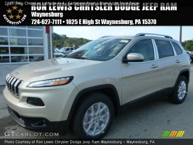 2015 Jeep Cherokee Latitude 4x4 in Cashmere Pearl