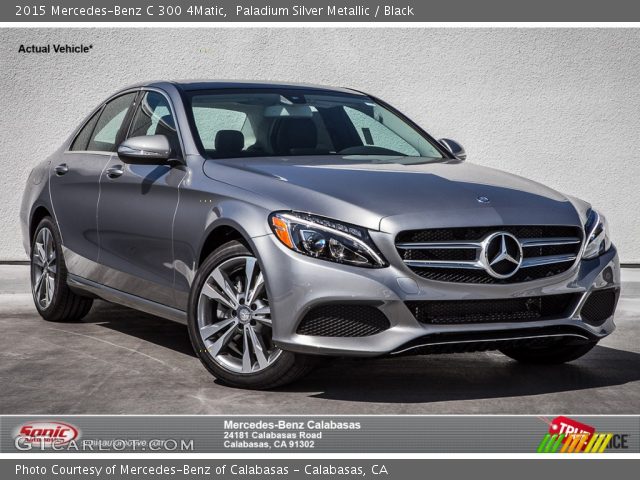 2015 Mercedes-Benz C 300 4Matic in Paladium Silver Metallic