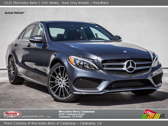 2015 Mercedes-Benz C 300 4Matic in Steel Grey Metallic