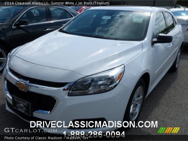 2014 Chevrolet Malibu LS in Summit White