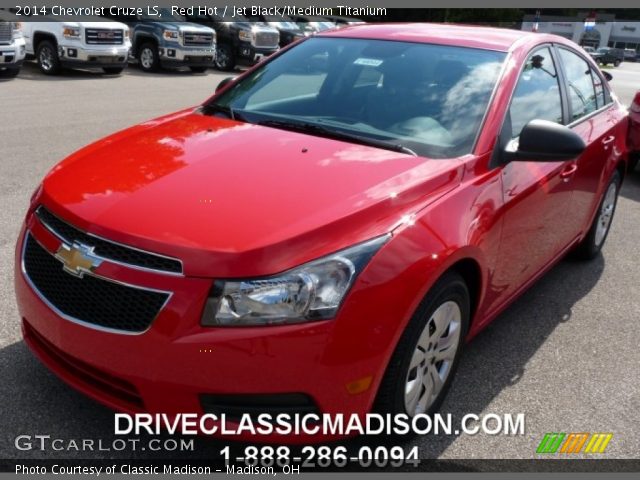 2014 Chevrolet Cruze LS in Red Hot