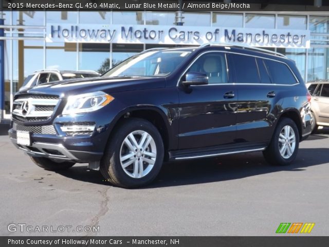 2015 Mercedes-Benz GL 450 4Matic in Lunar Blue Metallic