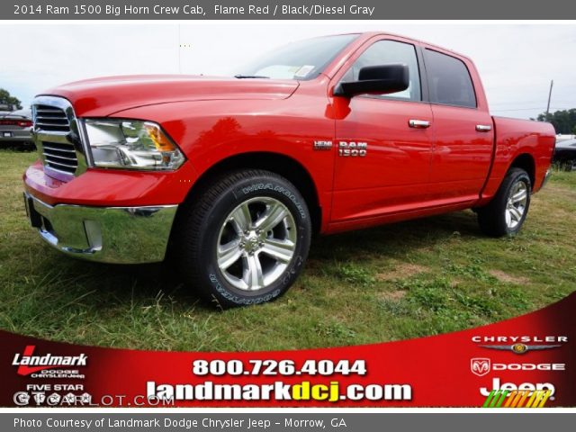 2014 Ram 1500 Big Horn Crew Cab in Flame Red