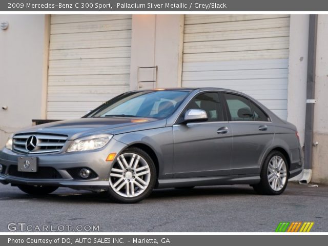 2009 Mercedes-Benz C 300 Sport in Palladium Silver Metallic