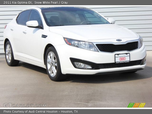 2011 Kia Optima EX in Snow White Pearl