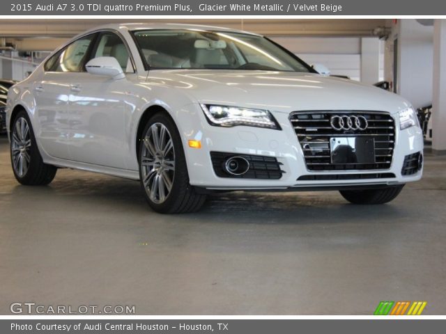 2015 Audi A7 3.0 TDI quattro Premium Plus in Glacier White Metallic
