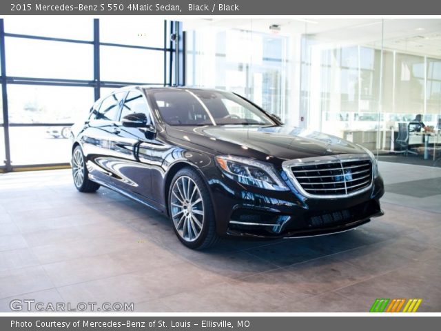 2015 Mercedes-Benz S 550 4Matic Sedan in Black
