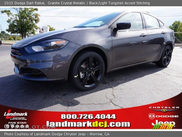 2015 Dodge Dart Rallye in Granite Crystal Metallic