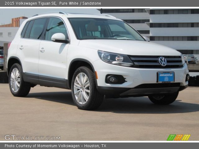 2015 Volkswagen Tiguan SE in Pure White