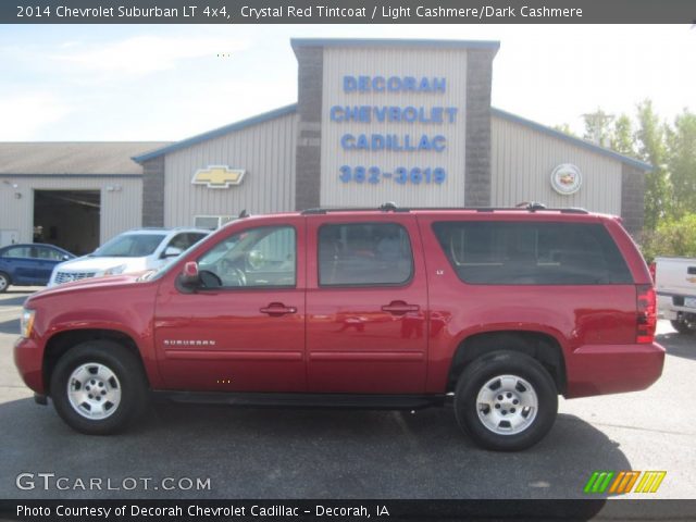 2014 Chevrolet Suburban LT 4x4 in Crystal Red Tintcoat