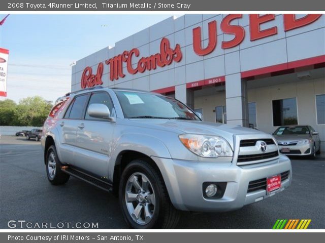 2008 Toyota 4Runner Limited in Titanium Metallic