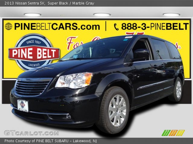 2013 Nissan Sentra SV in Super Black