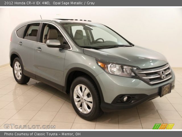 2012 Honda CR-V EX 4WD in Opal Sage Metallic