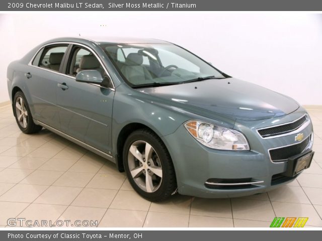 2009 Chevrolet Malibu LT Sedan in Silver Moss Metallic