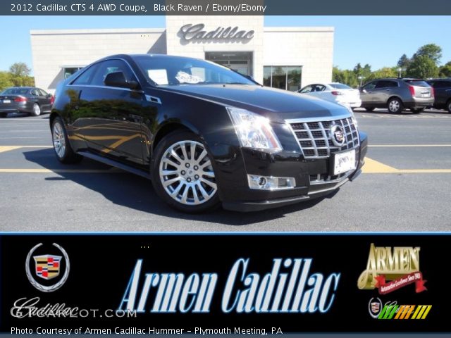 2012 Cadillac CTS 4 AWD Coupe in Black Raven
