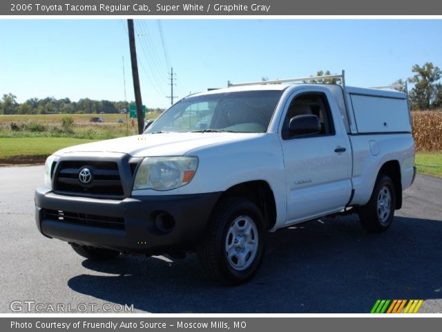 2006 Toyota Tacoma Regular Cab in Super White