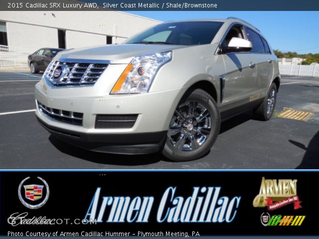 2015 Cadillac SRX Luxury AWD in Silver Coast Metallic