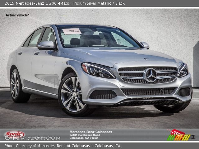 2015 Mercedes-Benz C 300 4Matic in Iridium Silver Metallic