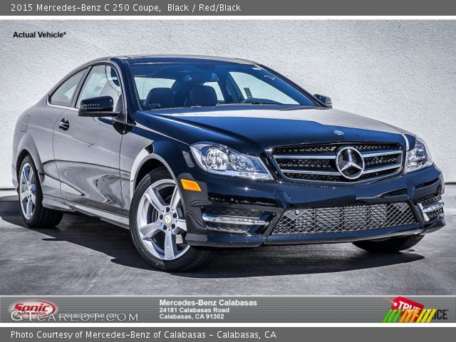 2015 Mercedes-Benz C 250 Coupe in Black