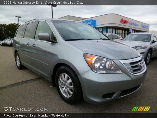 2008 Honda Odyssey EX-L in Slate Green Metallic