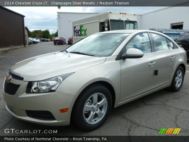 2014 Chevrolet Cruze LT in Champagne Silver Metallic