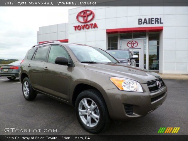 2012 Toyota RAV4 V6 4WD in Pyrite Mica