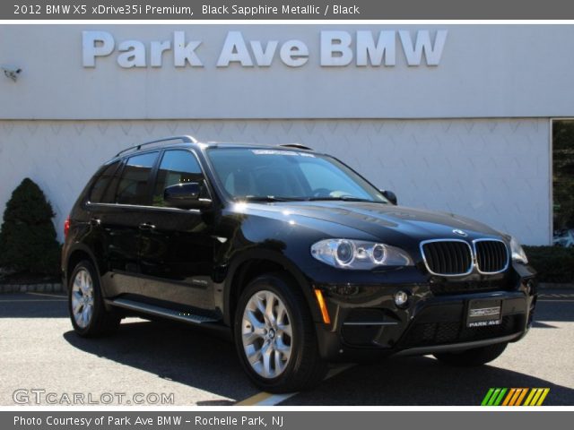2012 BMW X5 xDrive35i Premium in Black Sapphire Metallic