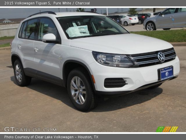 2015 Volkswagen Tiguan S in Pure White