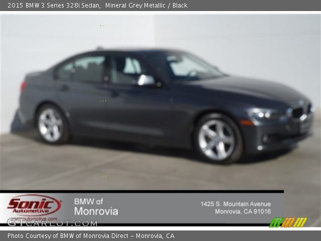 2015 BMW 3 Series 328i Sedan in Mineral Grey Metallic