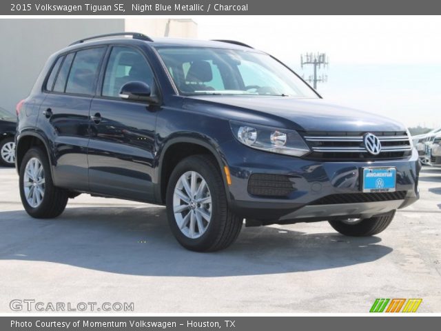 2015 Volkswagen Tiguan SE in Night Blue Metallic