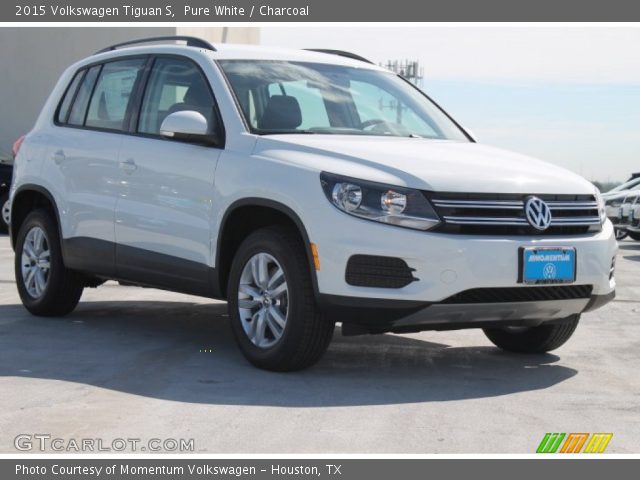 2015 Volkswagen Tiguan S in Pure White