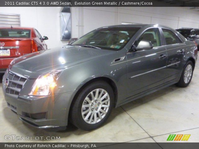 2011 Cadillac CTS 4 3.0 AWD Sedan in Evolution Green Metallic