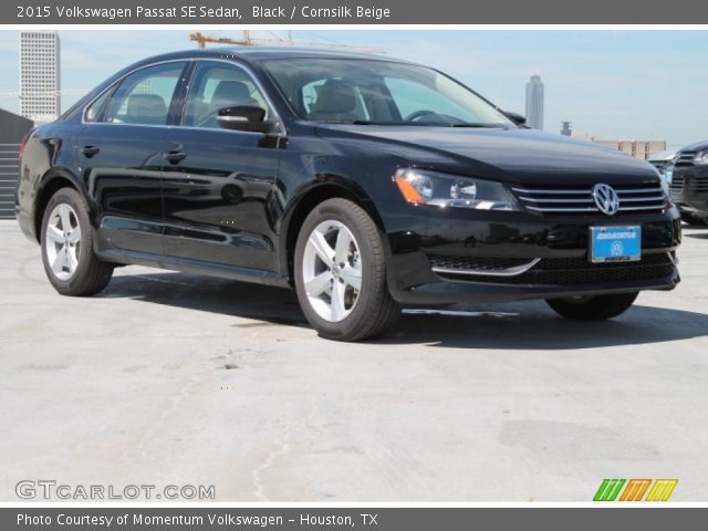 2015 Volkswagen Passat SE Sedan in Black