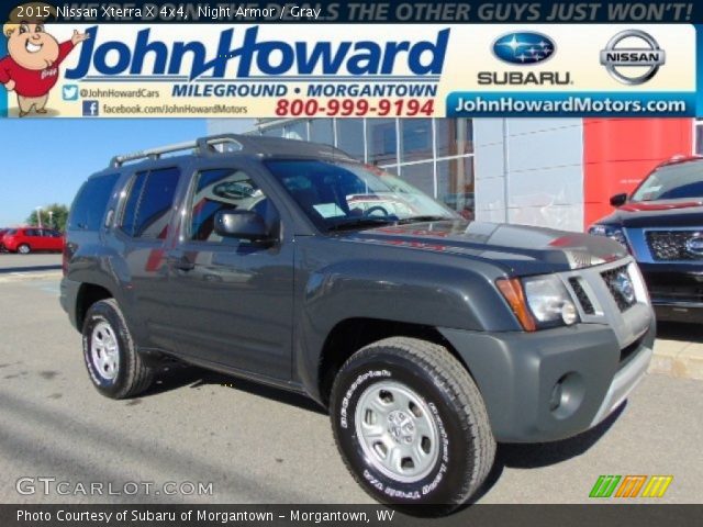 2015 Nissan Xterra X 4x4 in Night Armor