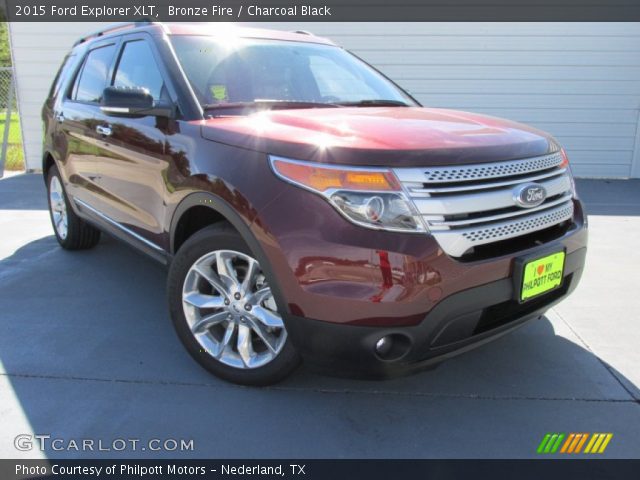 2015 Ford Explorer XLT in Bronze Fire